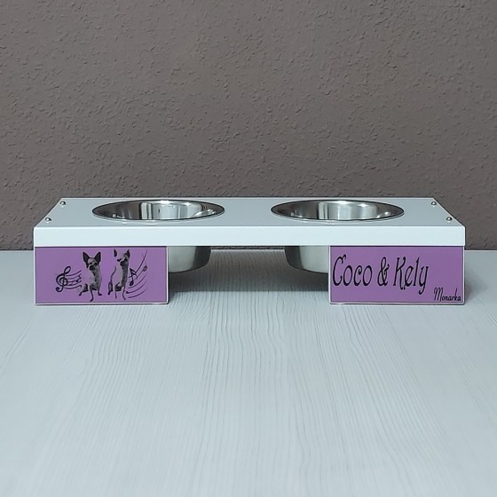 COMEDERO MODELO CLOUD (METAL Y MADERA)