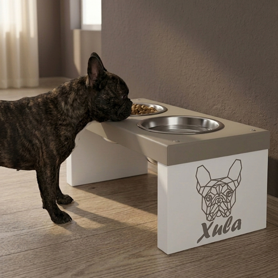 Comedero elevado Bulldog...